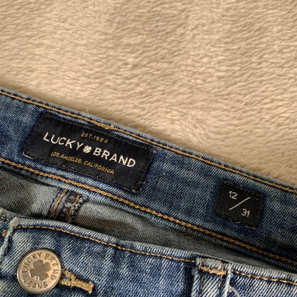 Lucky Brand Jeans Womens 12/31 Light Wash Sweet Straight Blue Denim Casual - Picture 3 of 14